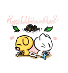 Puppy ＆ Kitty - Festival（個別スタンプ：11）
