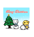 Puppy ＆ Kitty - Festival（個別スタンプ：15）
