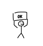 Stickmanaf（個別スタンプ：11）