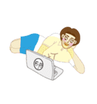 つまらない人（個別スタンプ：33）