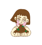 つまらない人（個別スタンプ：34）