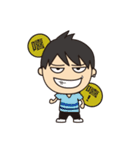 ordinary little man ＆ Magic pet（個別スタンプ：2）