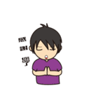ordinary little man ＆ Magic pet（個別スタンプ：13）