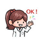乳腺外科医のお仕事スタンプ（個別スタンプ：5）