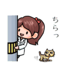乳腺外科医のお仕事スタンプ（個別スタンプ：19）