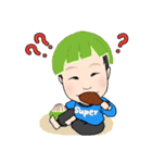 2 little boys＆ cute cousin（個別スタンプ：6）