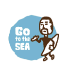 GO SURF（個別スタンプ：6）