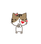 The four talking cats (Love Love)（個別スタンプ：9）