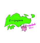 Singlish！ ミミウサのシンガポールツアー（個別スタンプ：33）