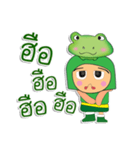 ToTo ^_^.1Love Frog.（個別スタンプ：7）