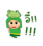 ToTo ^_^.1Love Frog.（個別スタンプ：33）