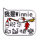 I am Miss Winnie - life and festivals（個別スタンプ：20）