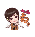 Happy Girl : Suksangdai#3（個別スタンプ：7）