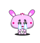 Pink Small Bunny（個別スタンプ：22）