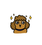 Adam the poodle dog（個別スタンプ：25）