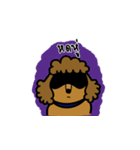 Adam the poodle dog（個別スタンプ：35）