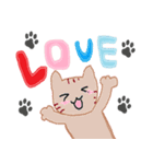 The shape of love（個別スタンプ：9）