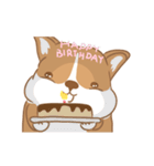 Corgi Pure Animated（個別スタンプ：21）