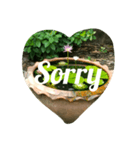Heart lotus text（個別スタンプ：7）
