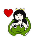 Confessions frog and princess（個別スタンプ：8）