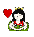 Confessions frog and princess（個別スタンプ：9）