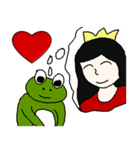 Confessions frog and princess（個別スタンプ：13）