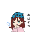 無口女子（個別スタンプ：4）