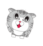 Cute dumb eye cat 3（個別スタンプ：6）