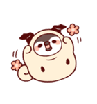 PP mini (pug version)（個別スタンプ：22）