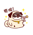 PP mini (pug version)（個別スタンプ：25）