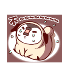 PP mini (pug version)（個別スタンプ：28）