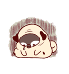 PP mini (pug version)（個別スタンプ：30）