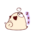 PP mini (pug version)（個別スタンプ：33）