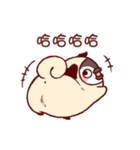 PP mini (pug version)（個別スタンプ：37）