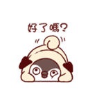 PP mini (pug version)（個別スタンプ：38）