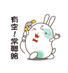 Happy Little Rabbit -A-Bao（個別スタンプ：11）