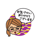 オトナ女子(日常編）（個別スタンプ：36）