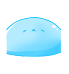 Blue Mochi（個別スタンプ：3）