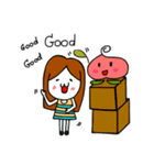 Peachies ＆ Peach（個別スタンプ：14）