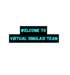 Virtual Simulasi Team（個別スタンプ：3）