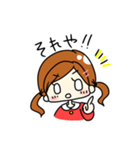 ほのぼの少女みのりちゃん（個別スタンプ：5）