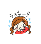 ほのぼの少女みのりちゃん（個別スタンプ：10）