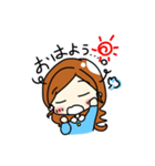 ほのぼの少女みのりちゃん（個別スタンプ：36）