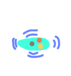 katatumuri face（個別スタンプ：4）