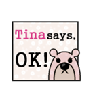 Tina Says（個別スタンプ：4）