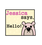 Jessica Says（個別スタンプ：1）