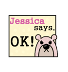 Jessica Says（個別スタンプ：4）