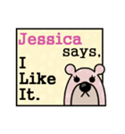 Jessica Says（個別スタンプ：8）