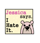 Jessica Says（個別スタンプ：9）