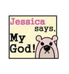 Jessica Says（個別スタンプ：10）